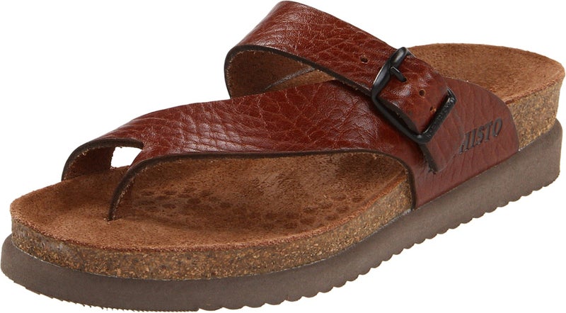 Mephisto womens Helen flats sandals, Desert Buffalo, 9 US